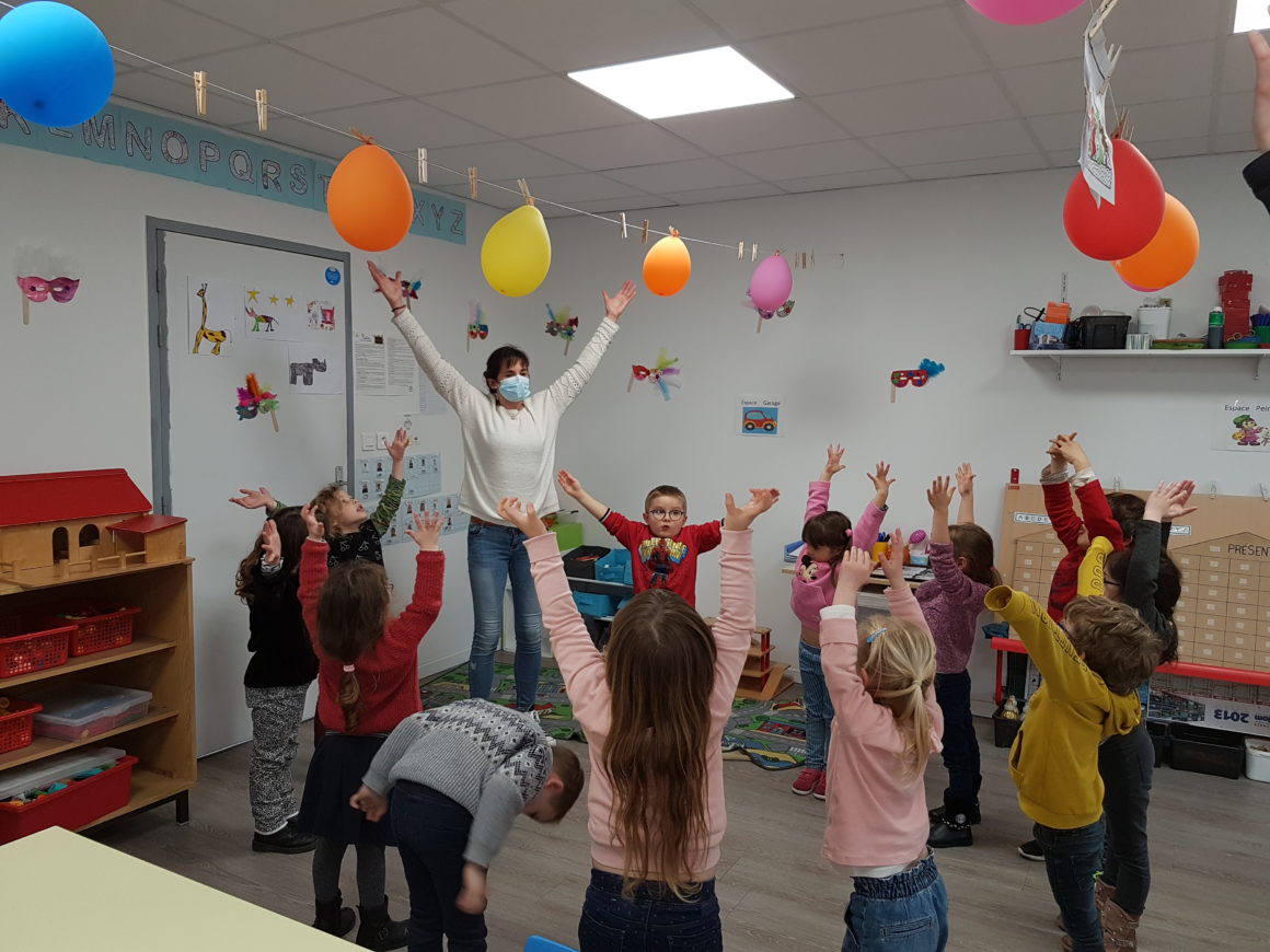 Séances de Sophrologie pour la classe de Mme Veillard