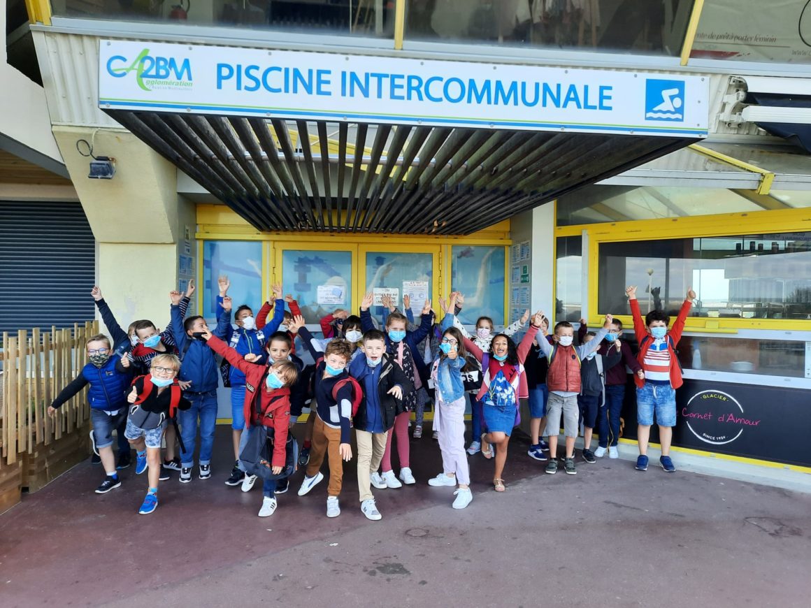 Piscine pour les élèves de Mme Booij