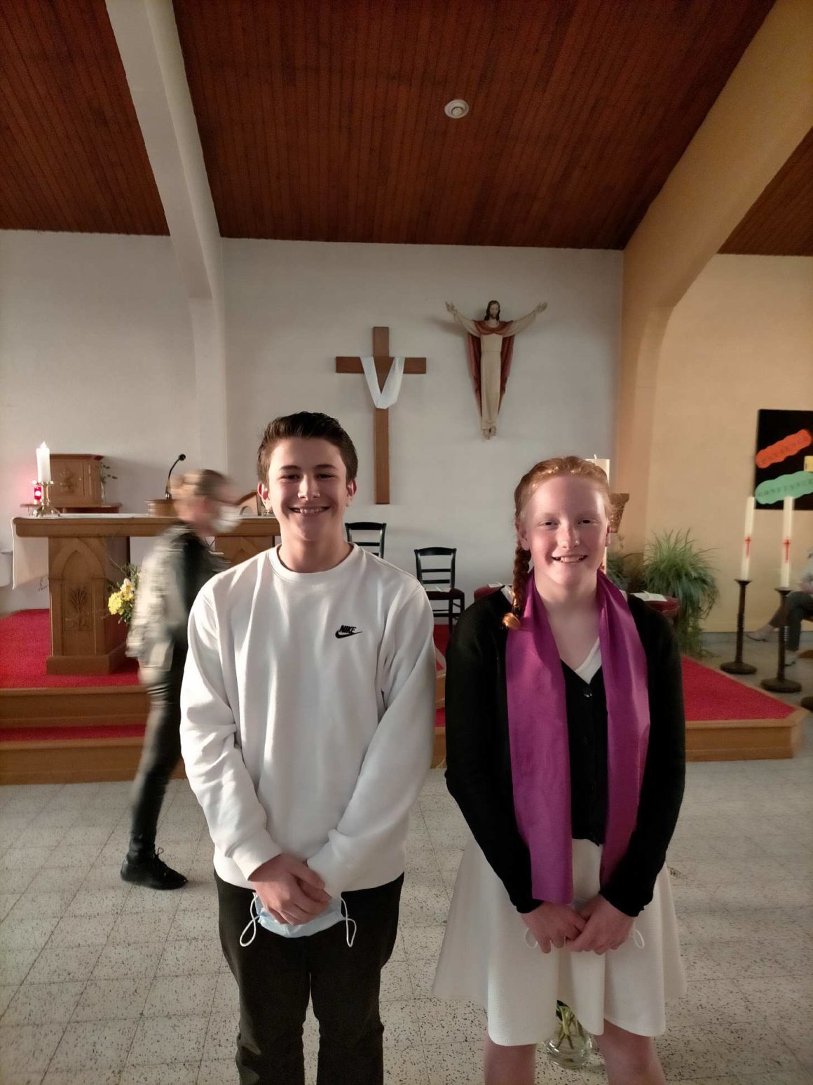 Baptême d’Aimance et Tiago